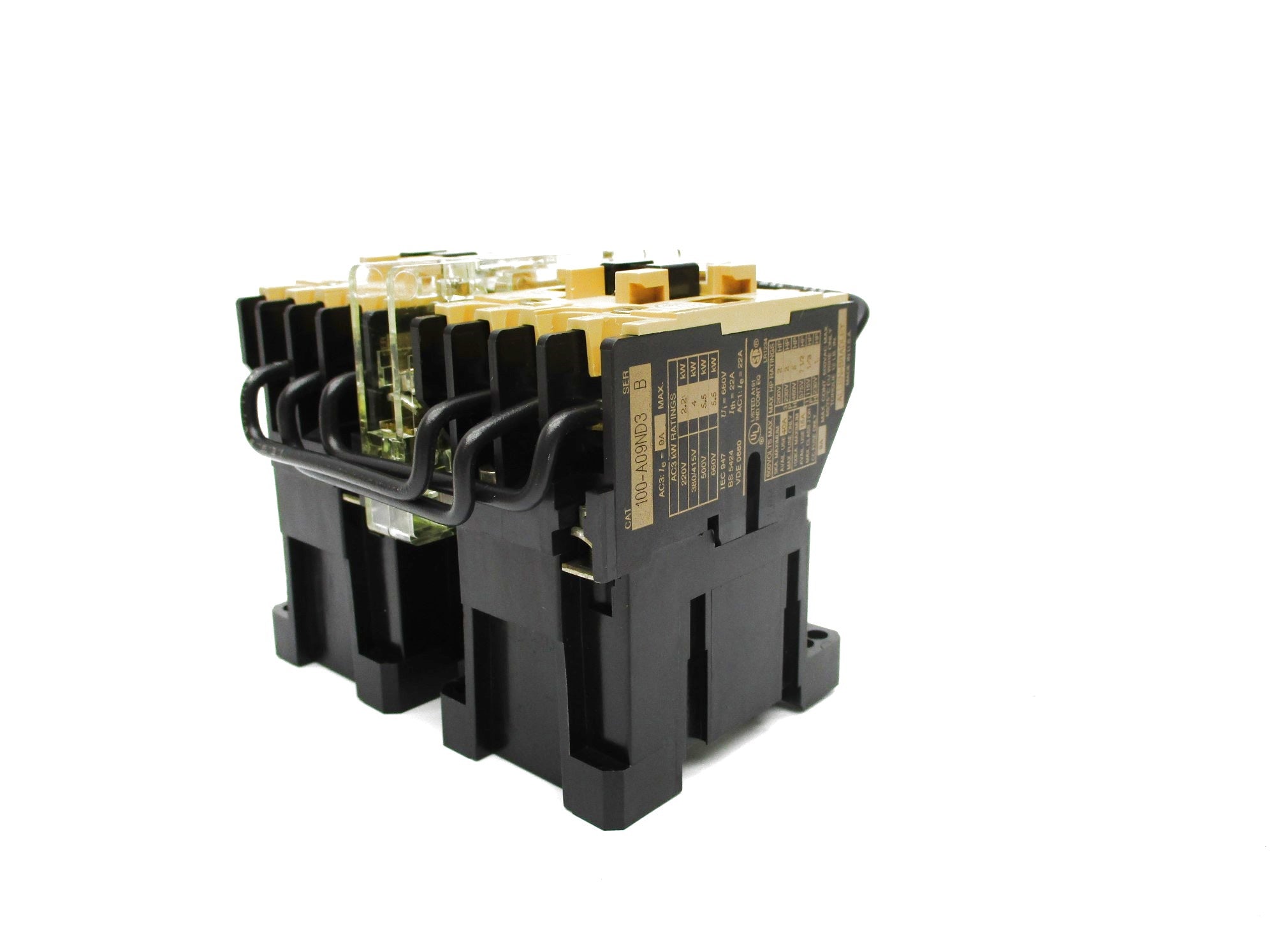 ALLEN BRADLEY 104-A09ND3 SER. B (BR/YL) 110/120V NSMP