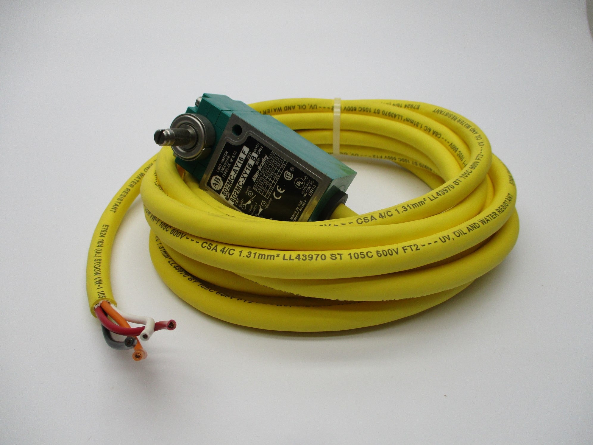ALLEN BRADLEY 802MC-AY16 SER. F (BR/WH) NSMP
