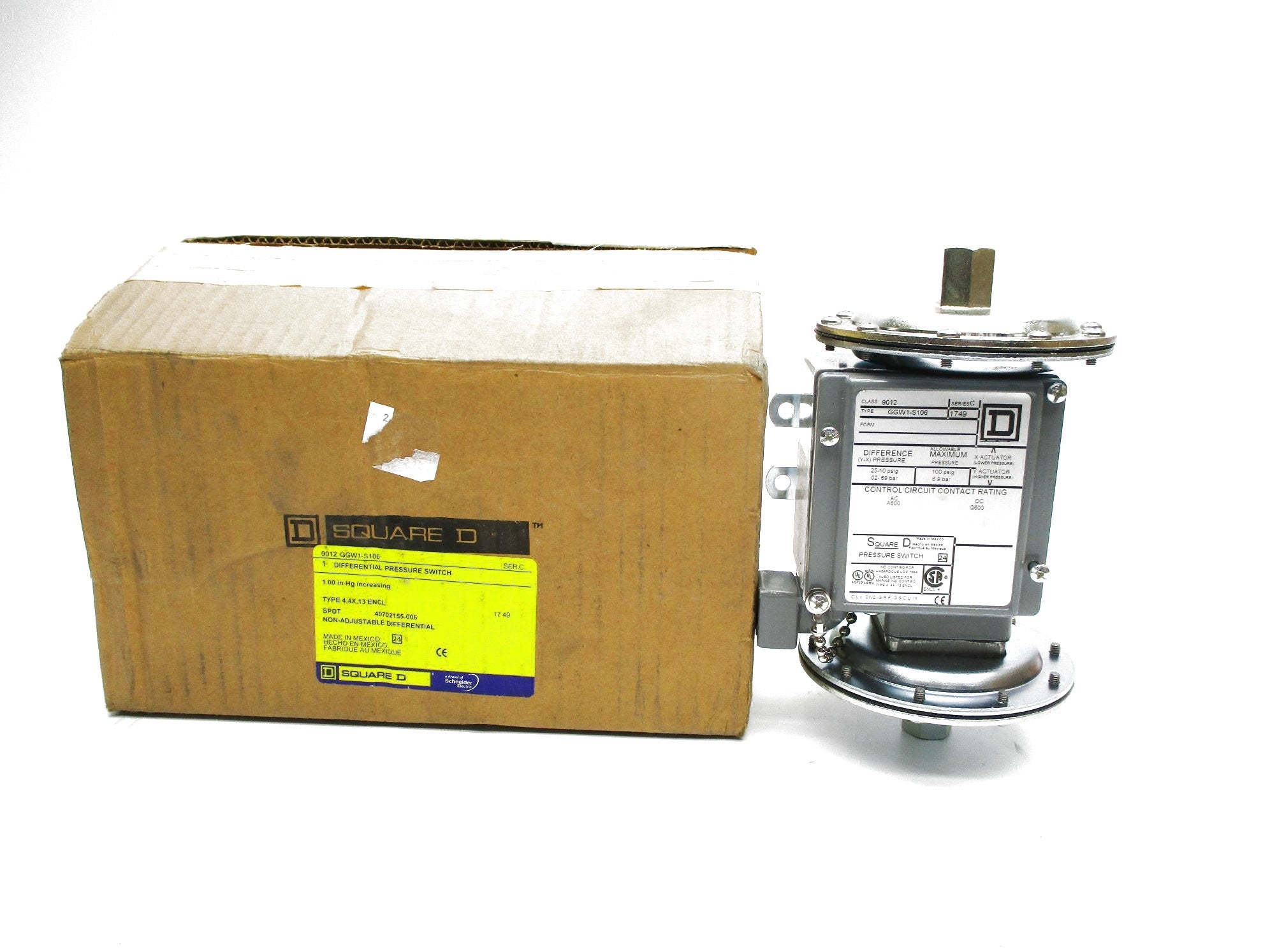 SQUARE D 9012-GGW1-S106 SER. C NSMP