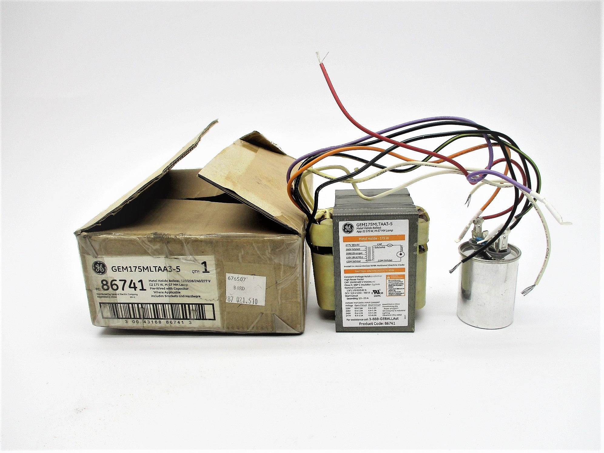GENERAL ELECTRIC GEM175MLTAA3-5 277V NSMP
