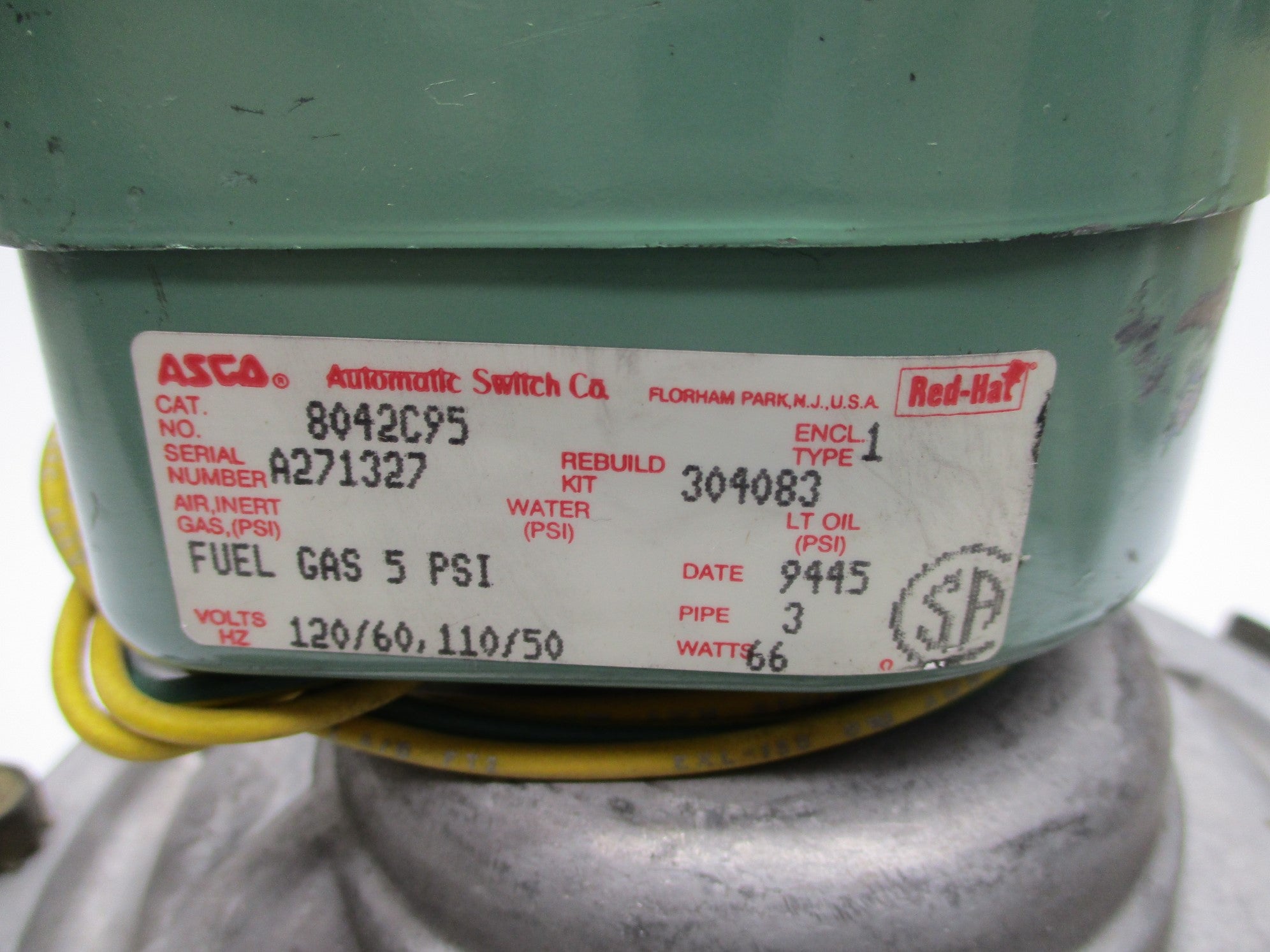 ASCO 8042C95 110/120V NSNP