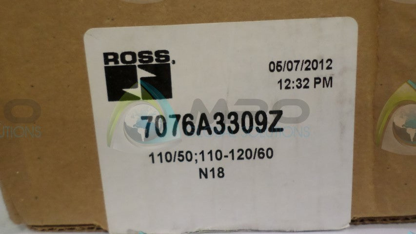 ROSS 7076A3309Z SOLENOID VALVE *NEW IN BOX*