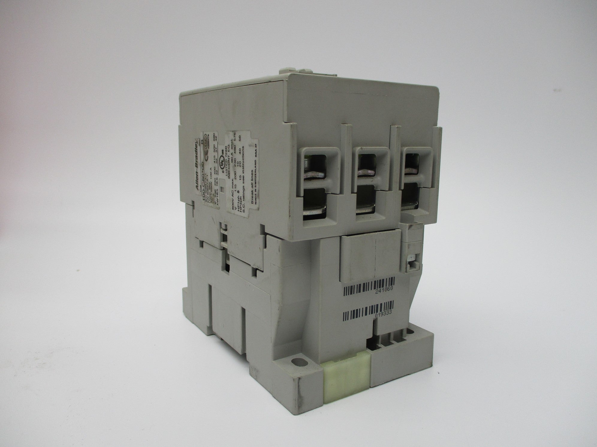 ALLEN BRADLEY 100-C60D00 SER. B 110/120V NSNP