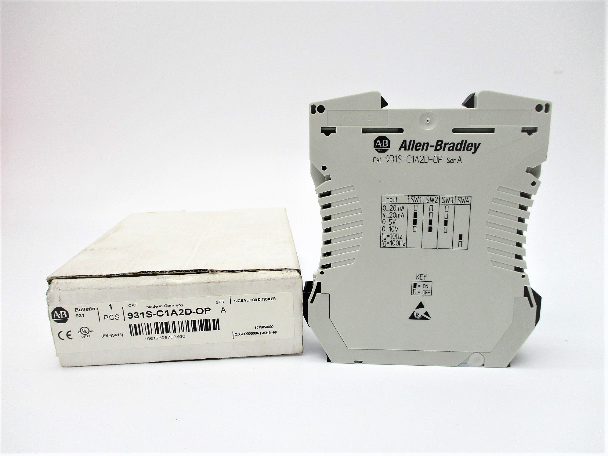 ALLEN BRADLEY 931S-C1A2D-OP SER. A (WH) NSMP