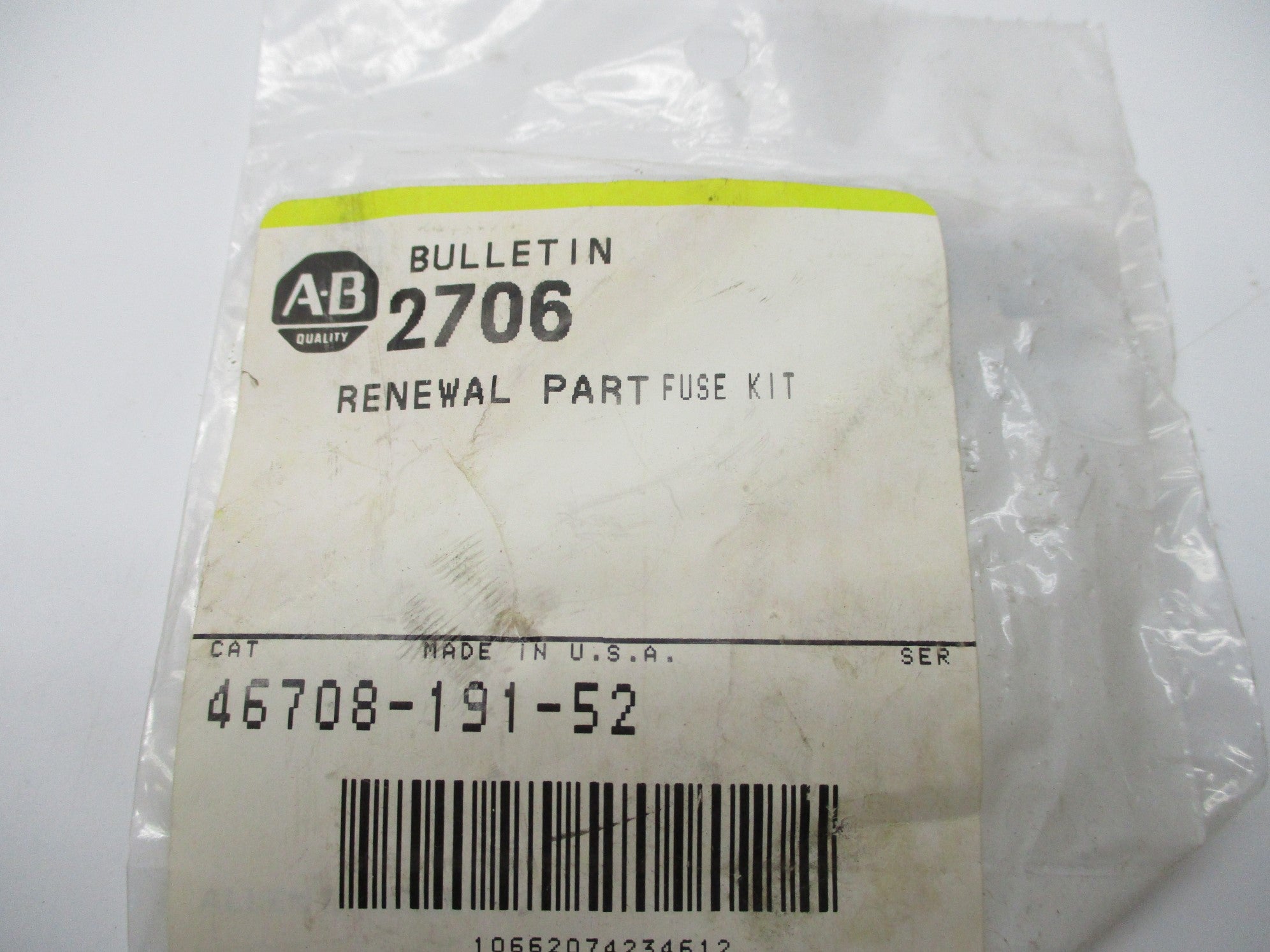 ALLEN BRADLEY 46708-191-52 NSMP