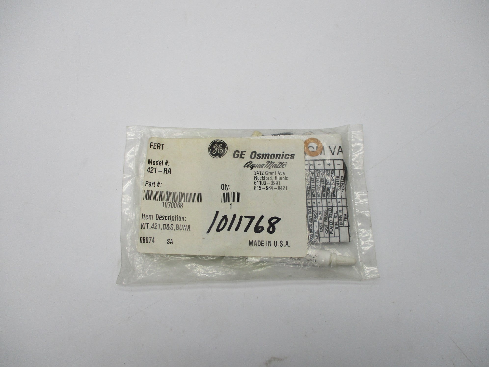 GENERAL ELECTRIC 421-RA NSMP