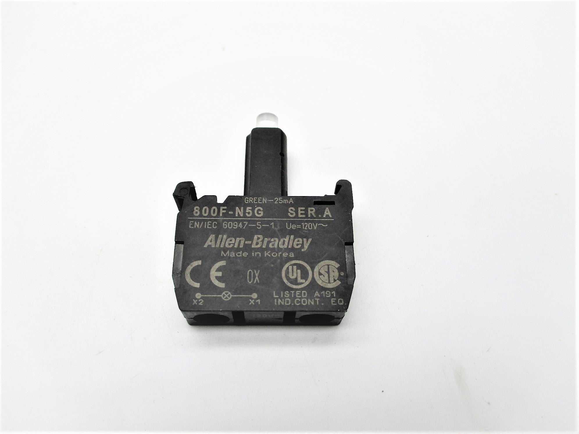 ALLEN BRADLEY 800F-N5G SER. A 120V NSNP