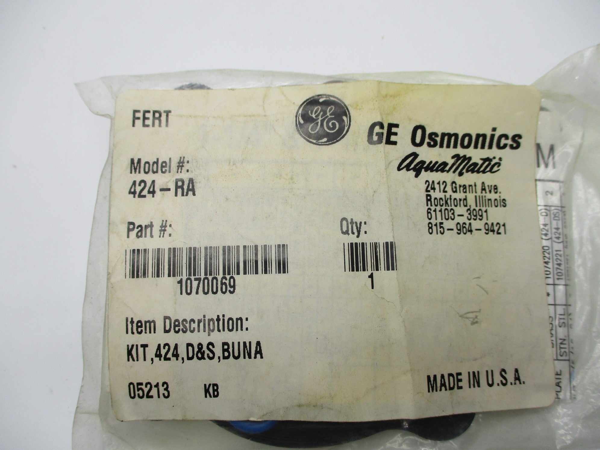 GENERAL ELECTRIC 424-RA NSMP