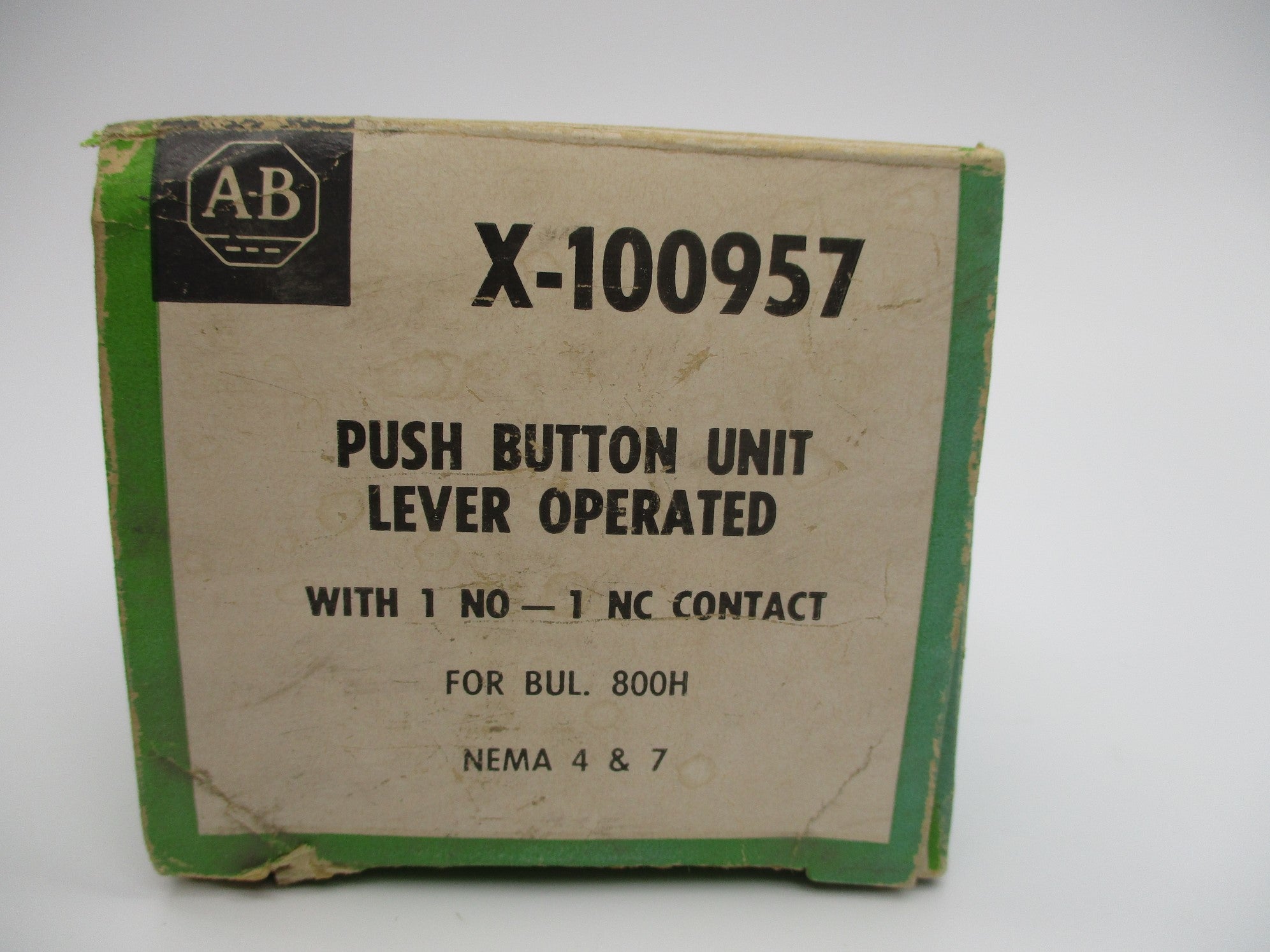 INDUSTRIAL SPARE PART X-100957 (BK/GR) NSMP