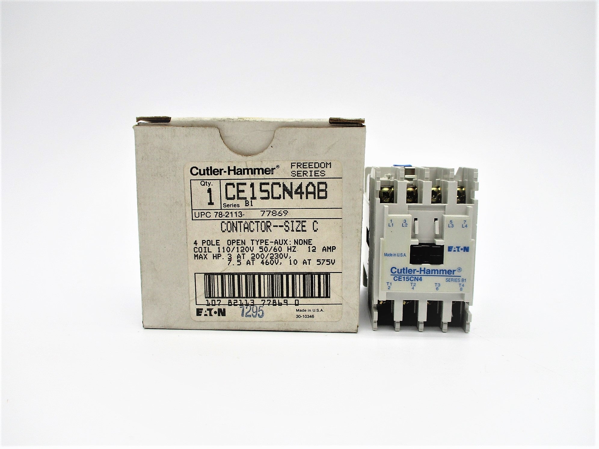 CUTLER HAMMER CE15CN4AB SER. B1 110/120V NSMP