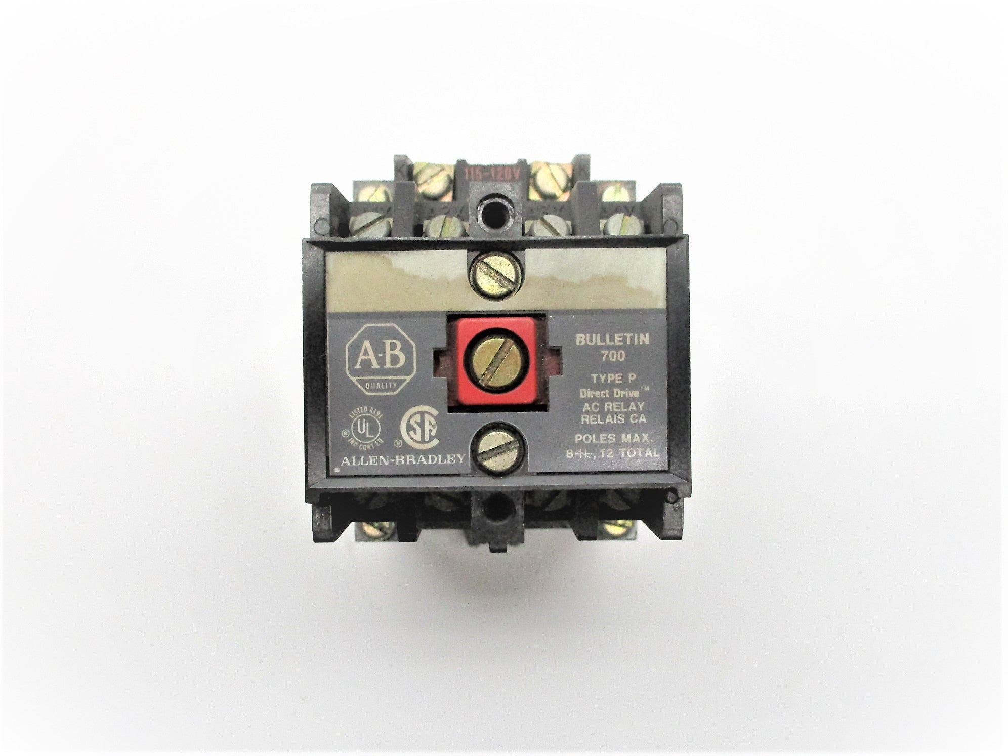 ALLEN BRADLEY 700-P400A1 SER. A 110/115-120V 60A NSNP