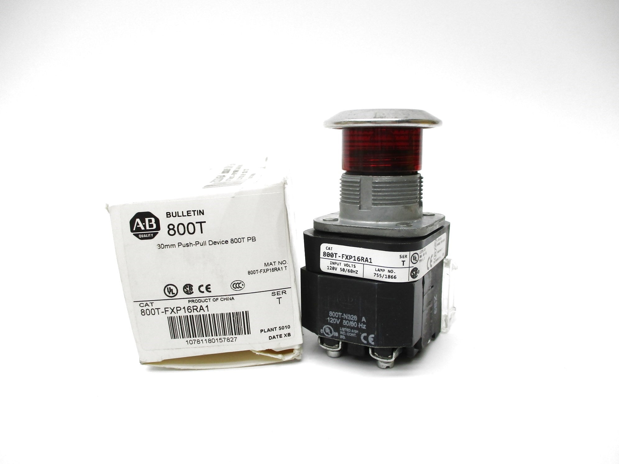 INDUSTRIAL SPARE PART 800T-FXP16RA1 SER. T 120V (WH) NSMP