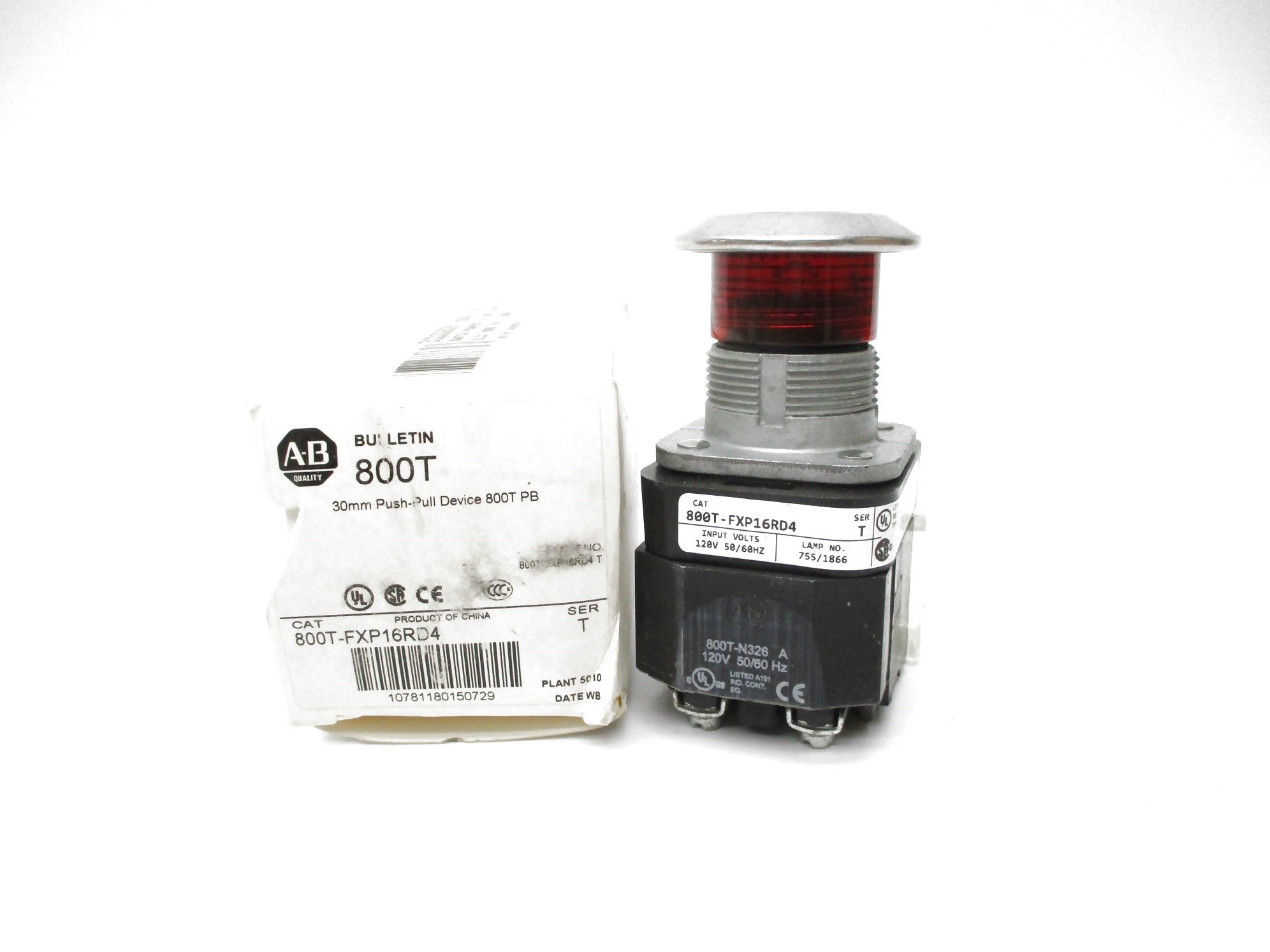 INDUSTRIAL SPARE PART 800T-FXP16RD4 SER. T 120V (WH) NSMP