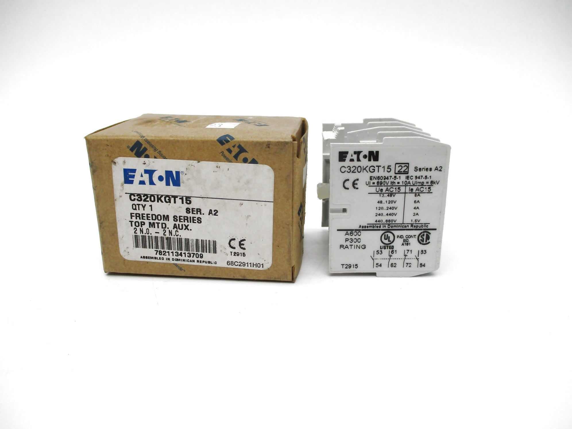EATON C320KGT15 SER. A2 440-660VAC 1.5A NSMP