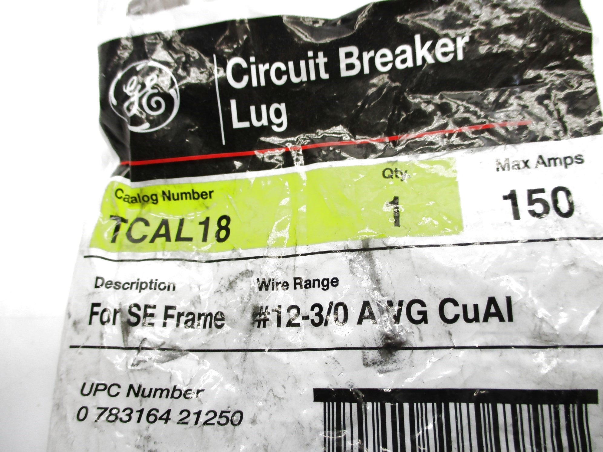 GENERAL ELECTRIC TCAL18 NSMP