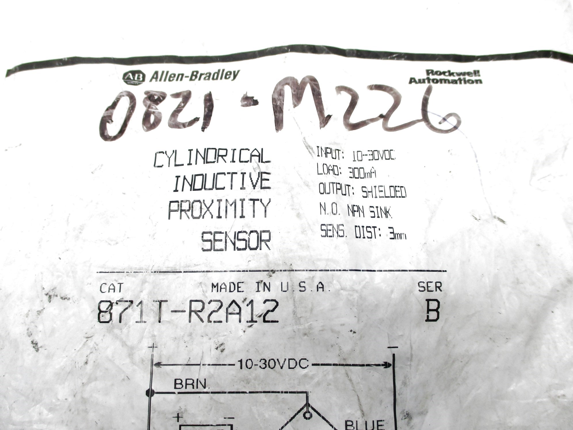 INDUSTRIAL SPARE PART 871T-R2A12 SER. B NSMP