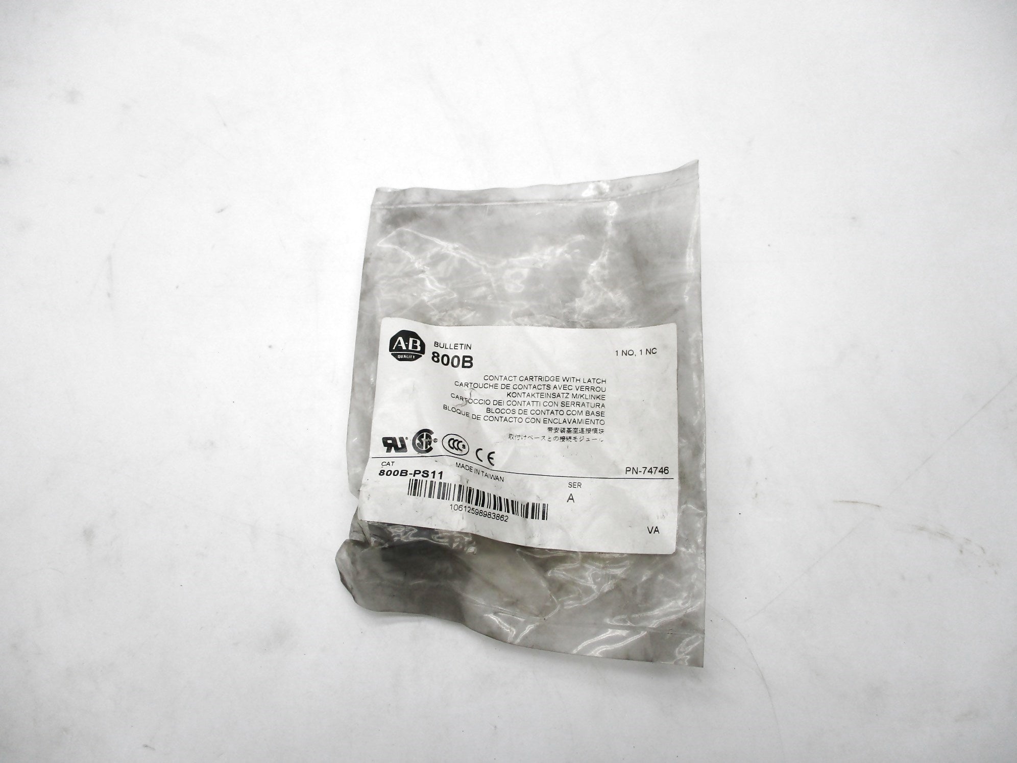 ALLEN BRADLEY 800B-PS11 SER. A NSMP