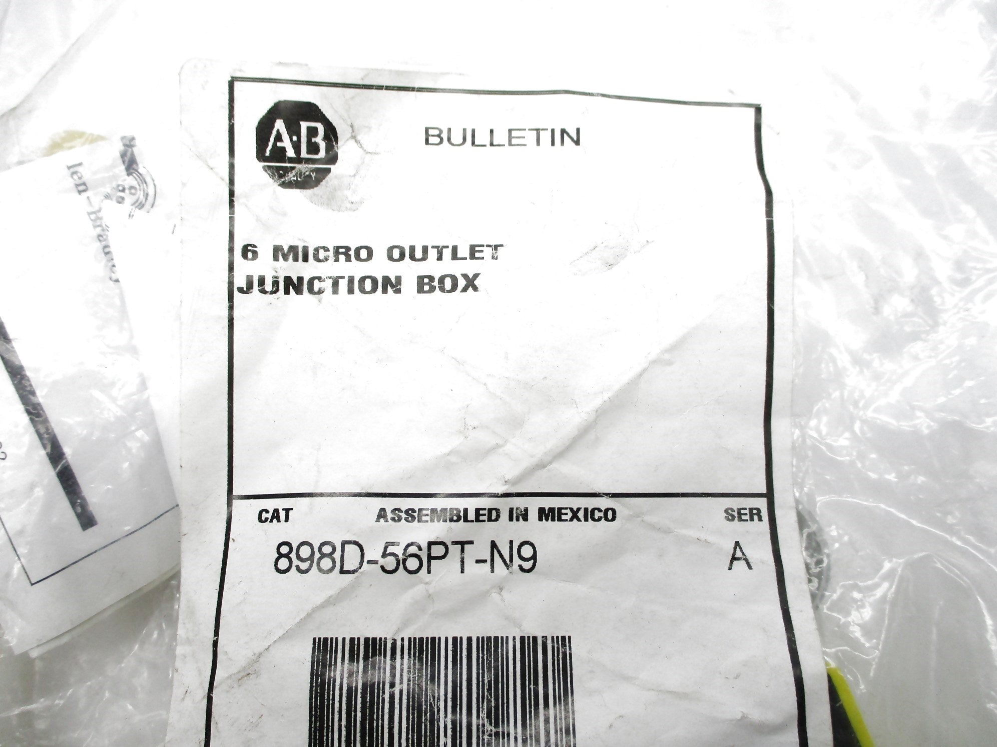 INDUSTRIAL SPARE PART 898D-56PT-N9 SER. A NSMP