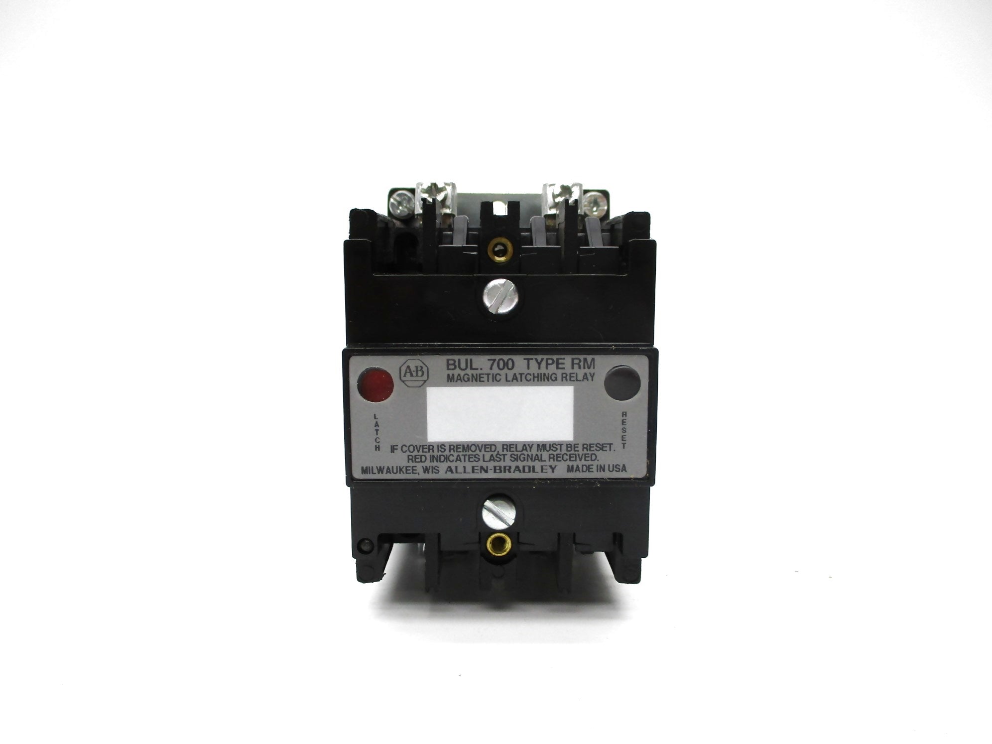 ALLEN BRADLEY 700-RM000A1 SER. B (WH) 110/120V NSMP