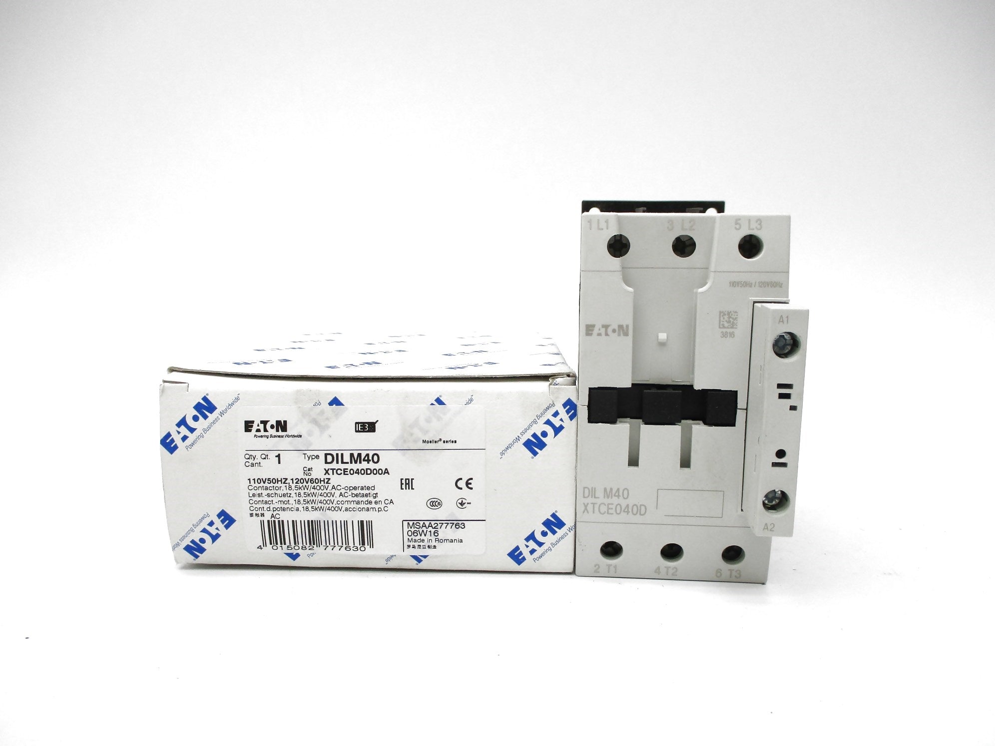 EATON DILM40 XTCE040D00A 110/120V NSMP