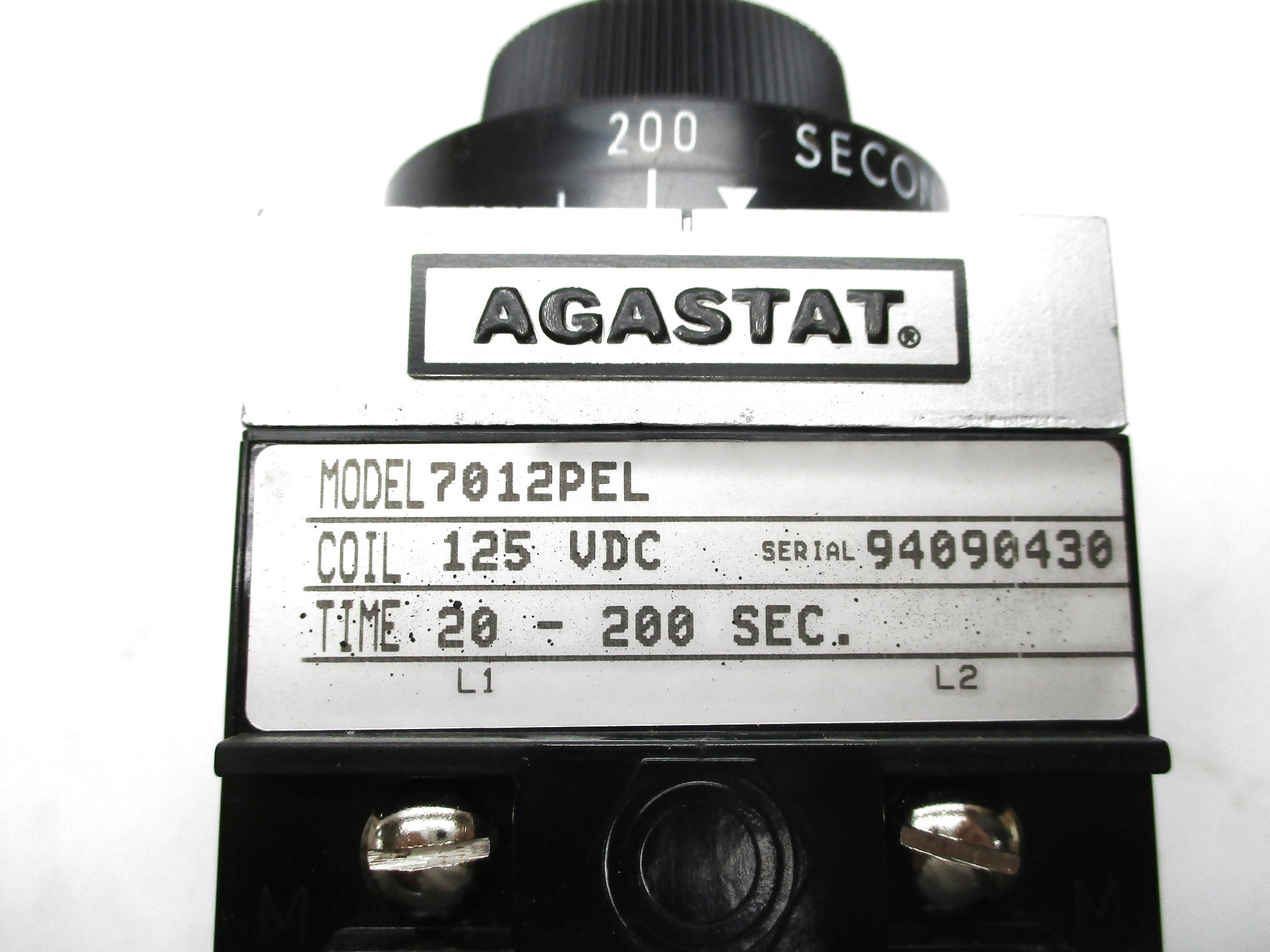 AGASTAT 7012PEL 120VDC NSNP