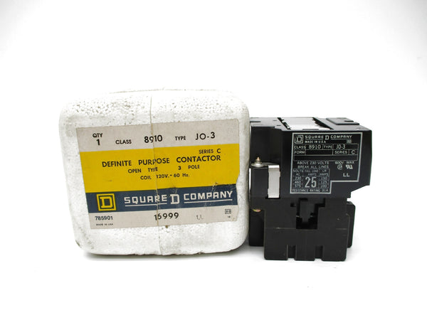 SQUARE D 8910JO3 SER. C 120V NSMP