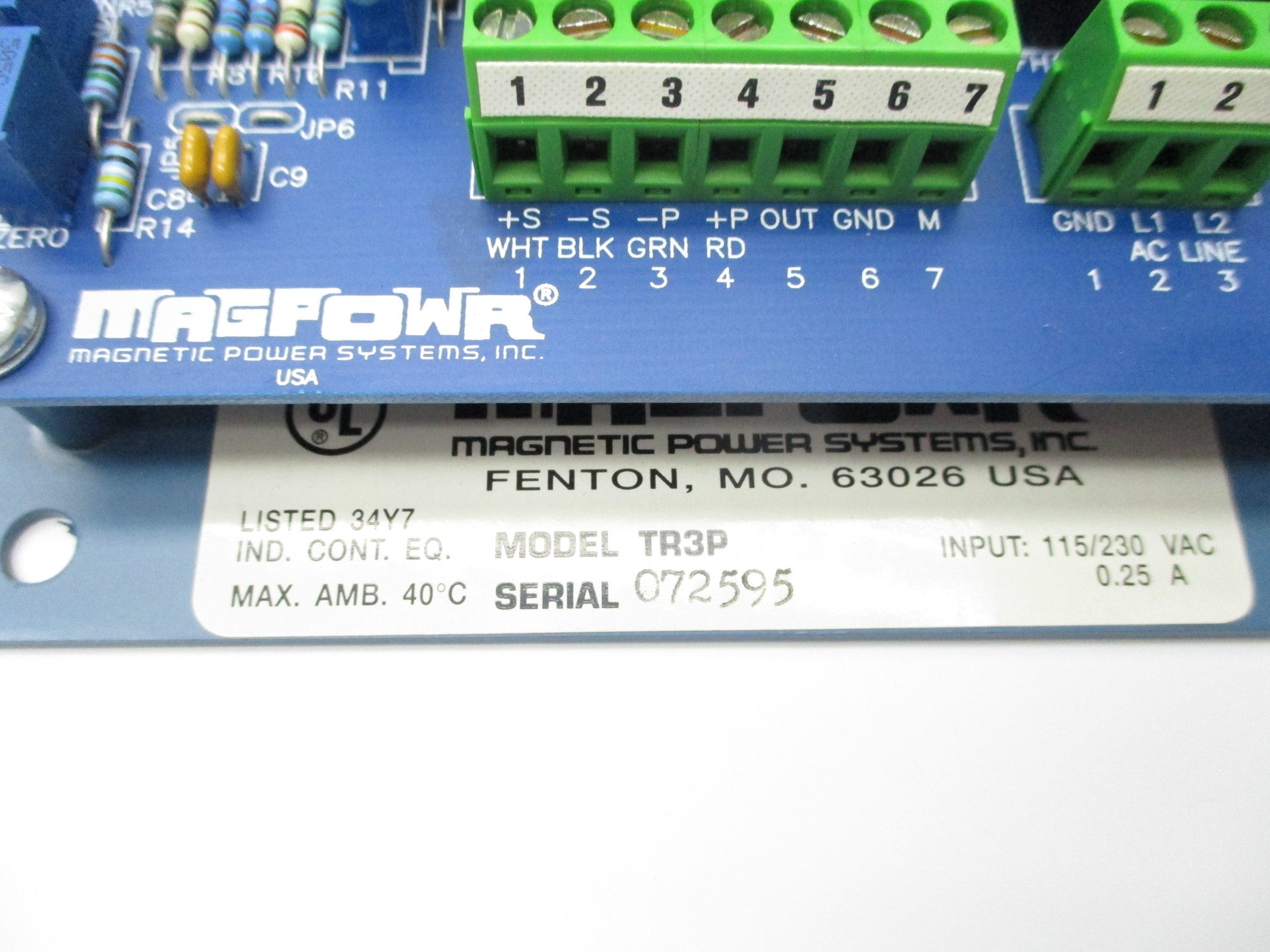 MAGNETIC POWER SYSTEMS TR3P NSNP