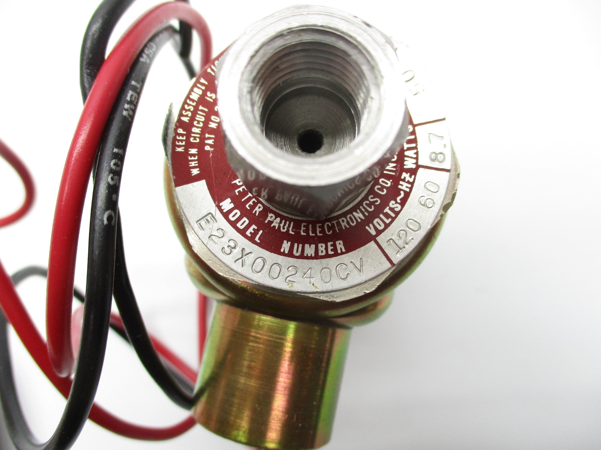 PETER PAUL ELECTRONICS E23X00240CV 120V UNMP