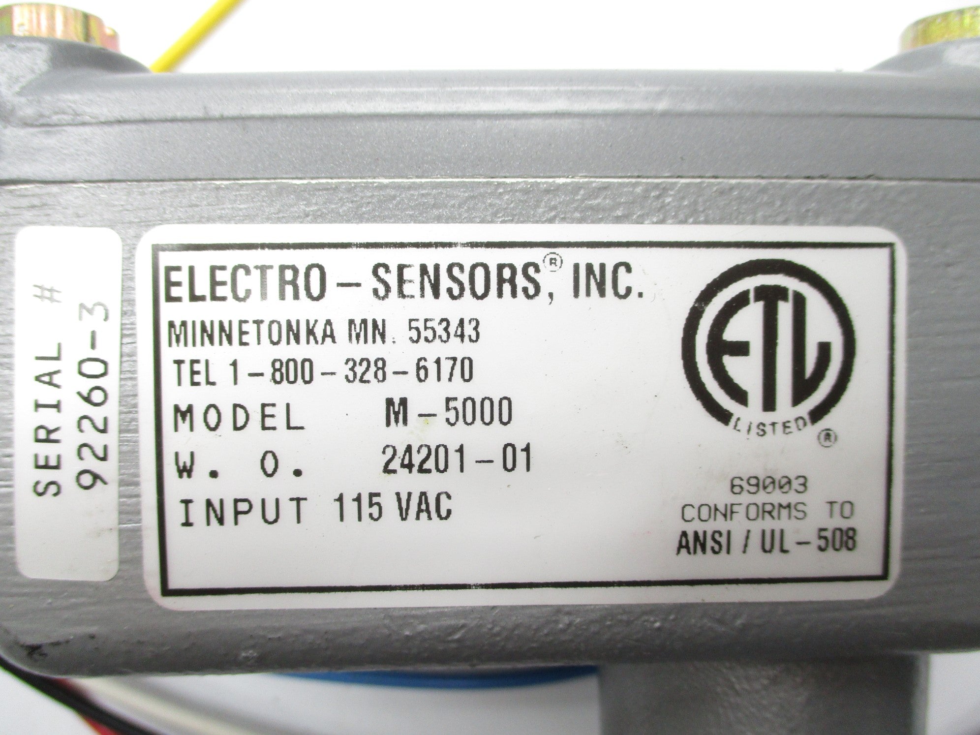 ELECTRO-SENSORS M-5000 NSNP