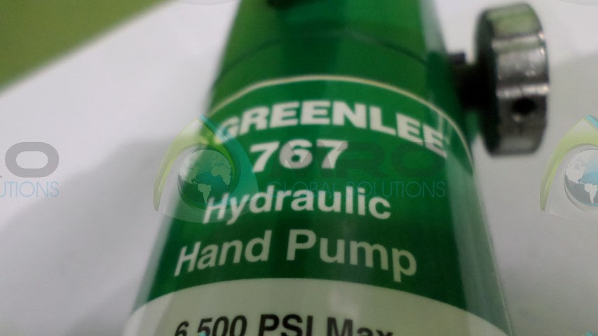 GREENLEE 767 HYDRAULIC HAND PUMP *NEW NO BOX*