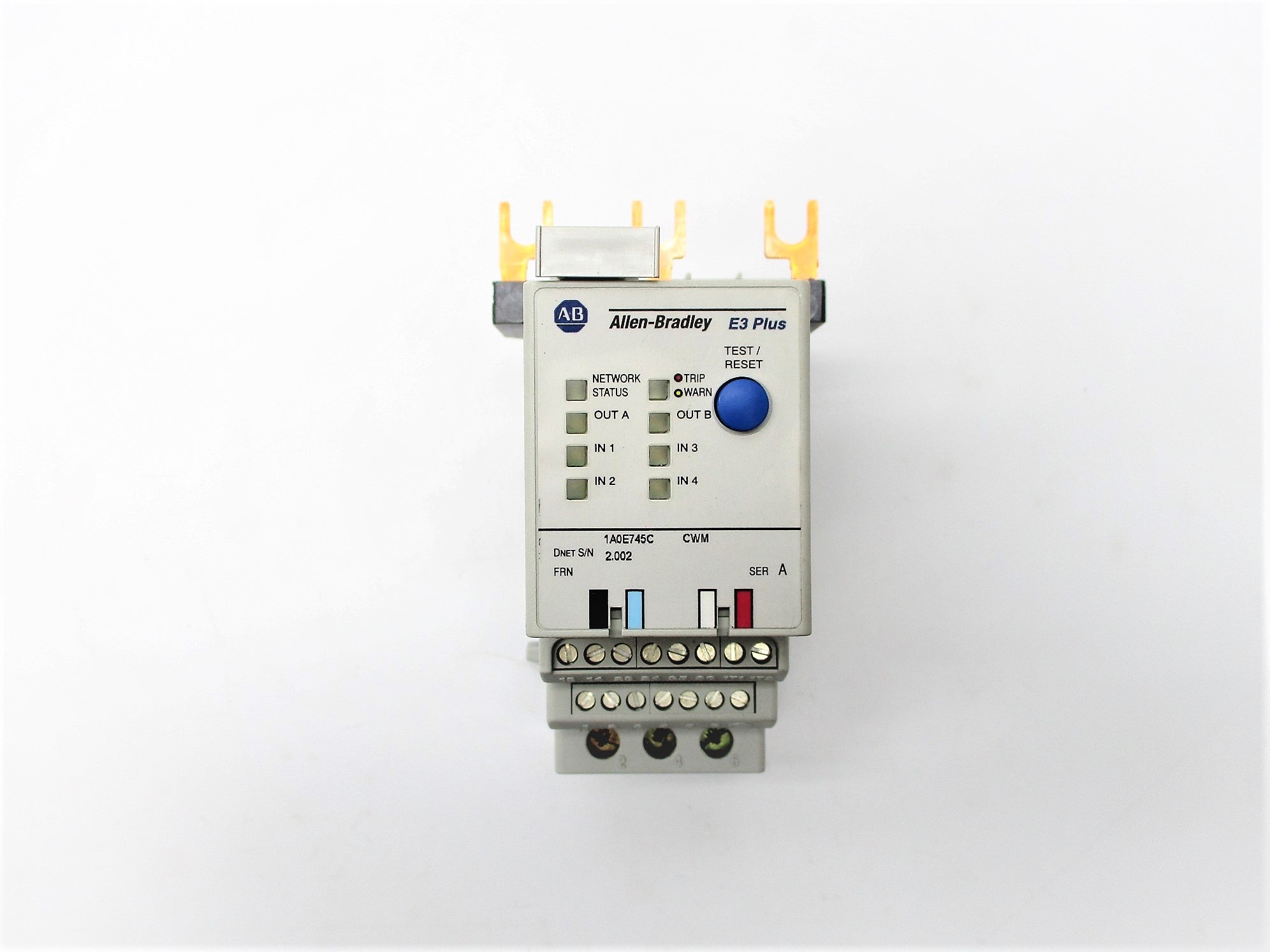 ALLEN BRADLEY 592-EC2DC SER. A F/W 2.002 9-45A 24V NSNP
