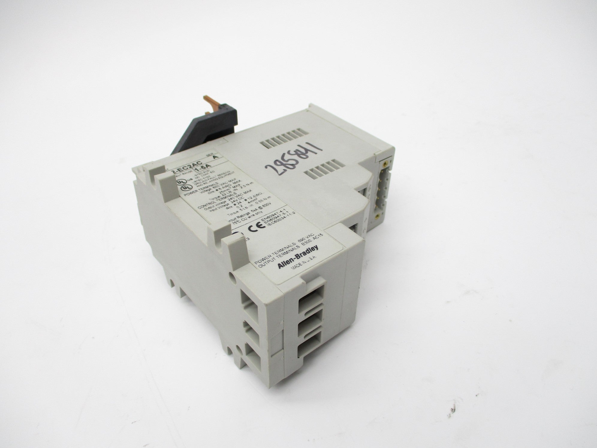 ALLEN BRADLEY 592-EC2AC SER. A 1-5A 24V NSNP