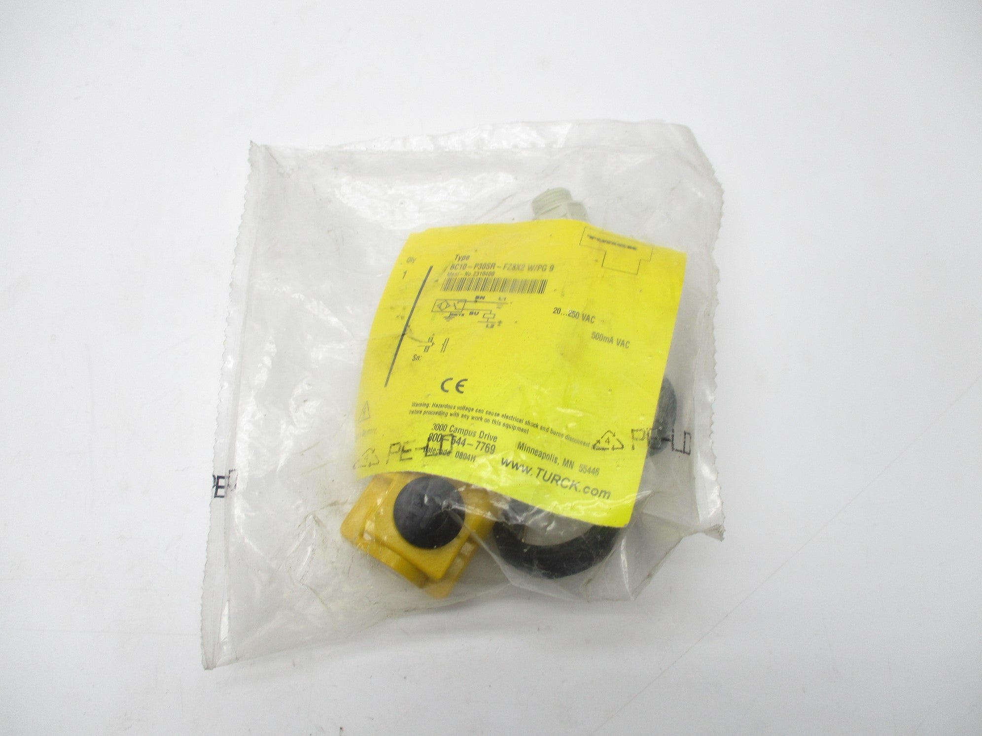TURCK BC10-P30SR-FZ3X2W/PG9 2310400 20-250VAC NSMP