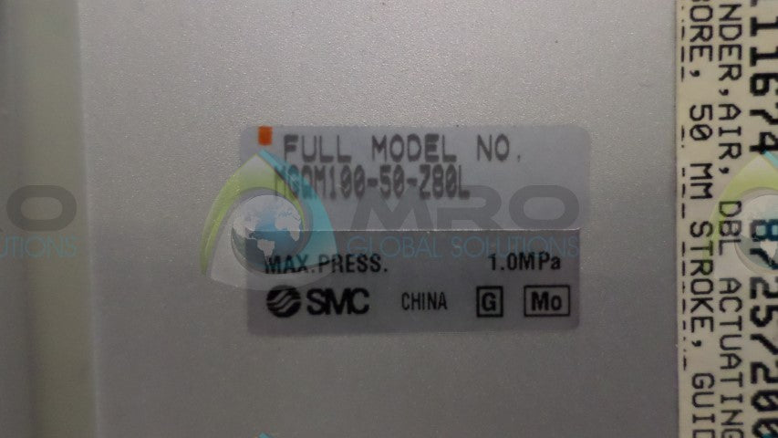 SMC MGQM100-50-Z80L AIR CYLINDER *NEW NO BOX*