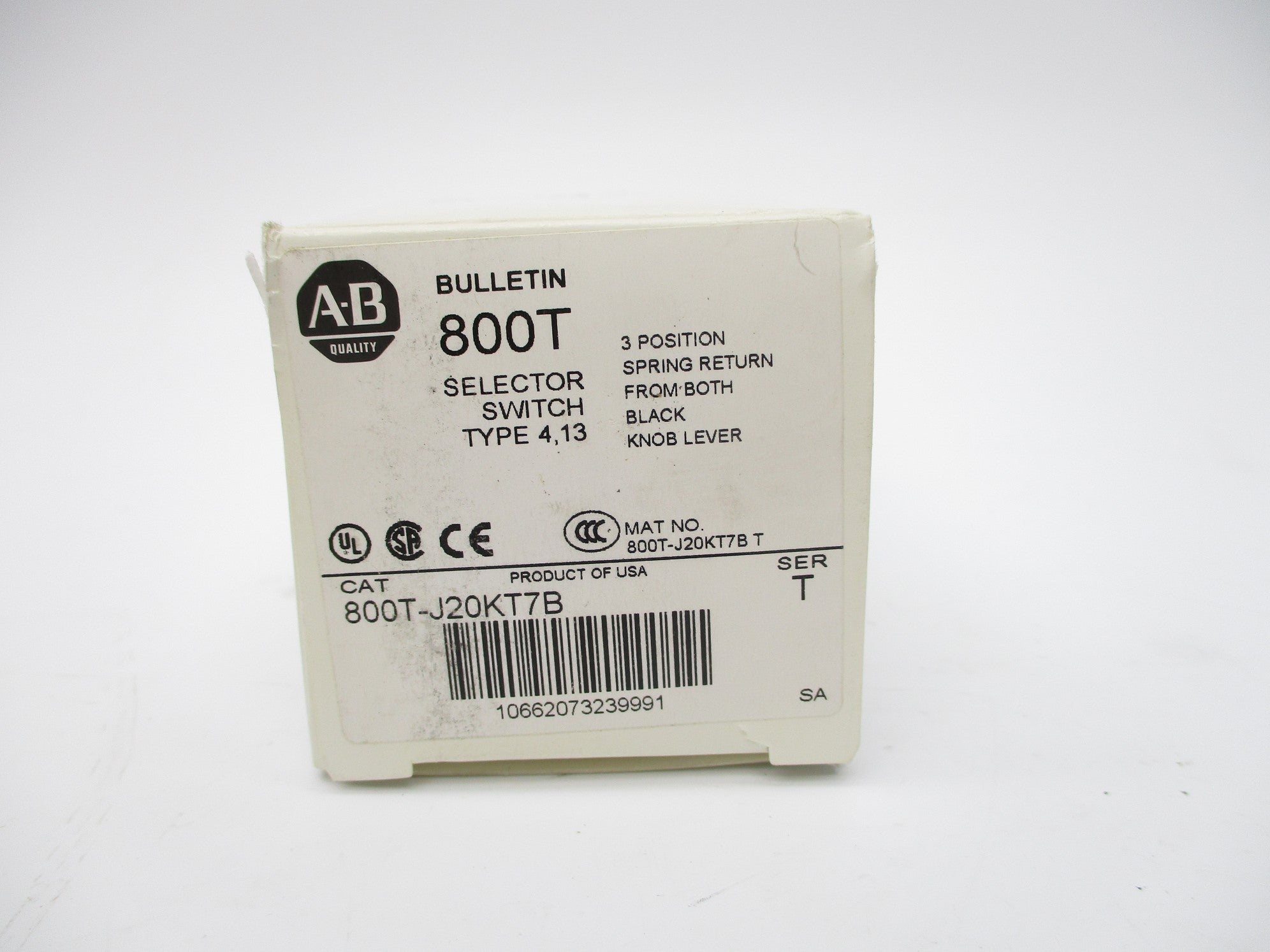 INDUSTRIAL SPARE PART 800T-J20KT7B SER. T (WH) NSMP