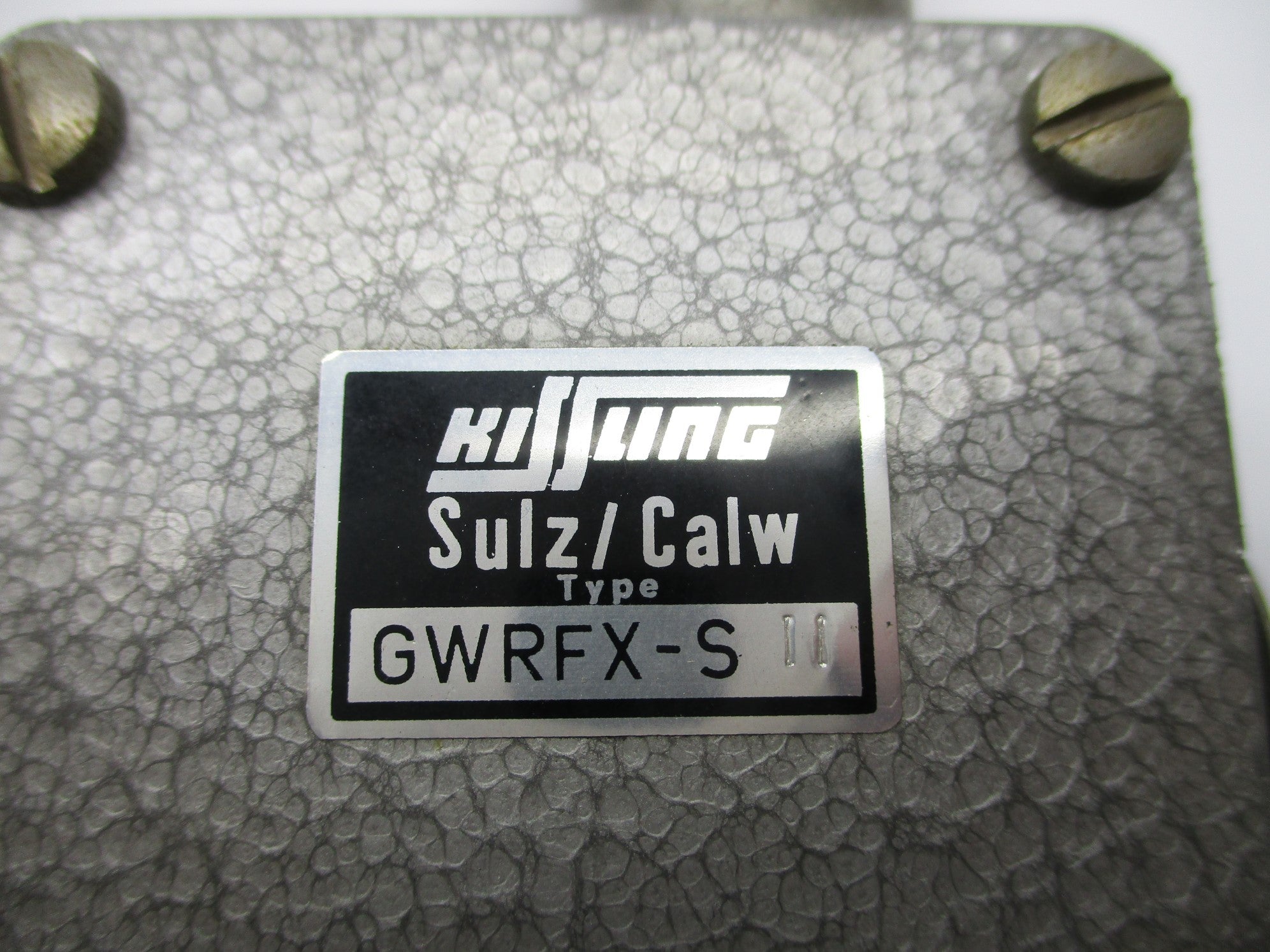 KISSLING GWRFX-SII NSNP