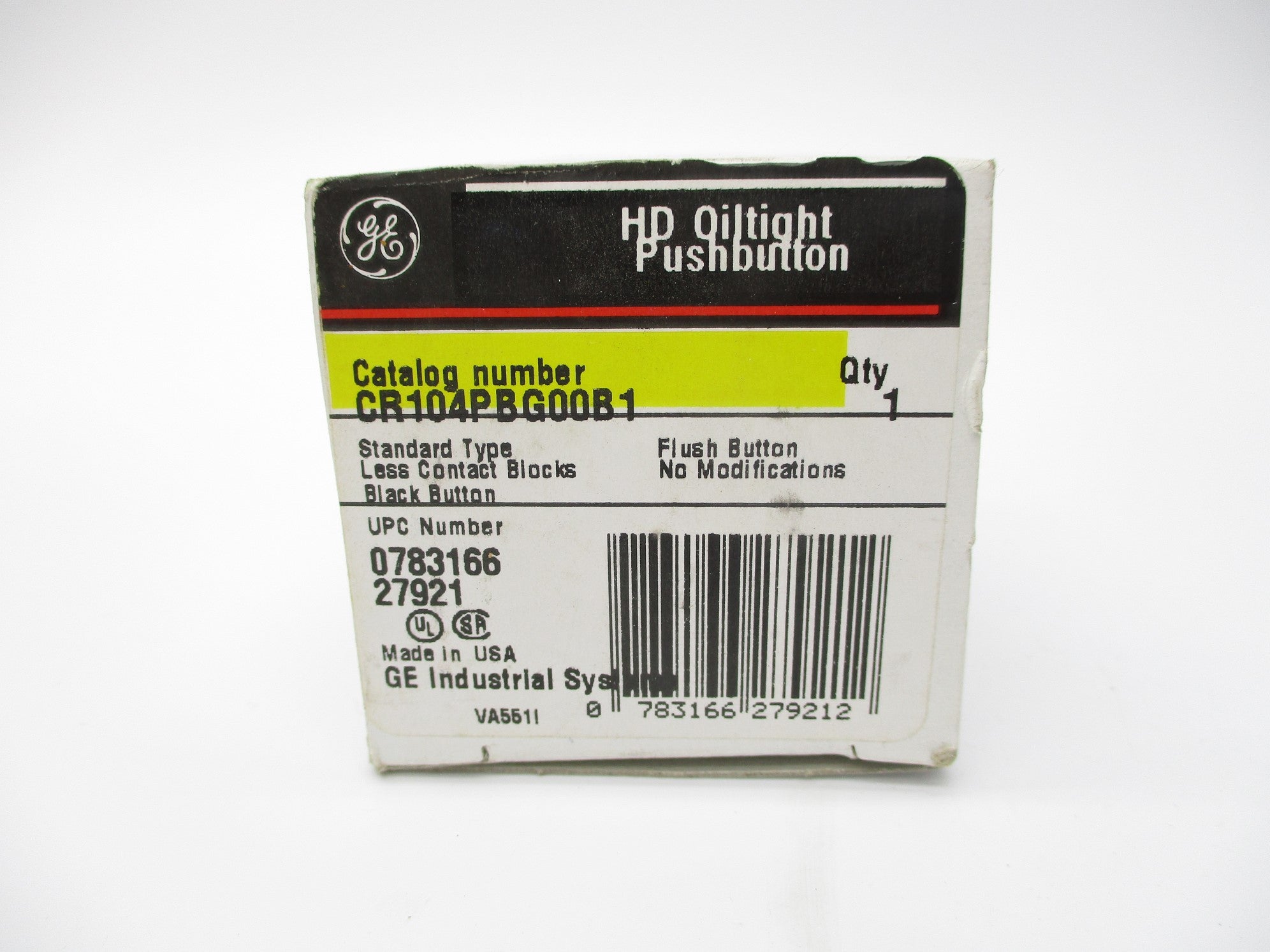GENERAL ELECTRIC CR104PBG00B1 NSMP
