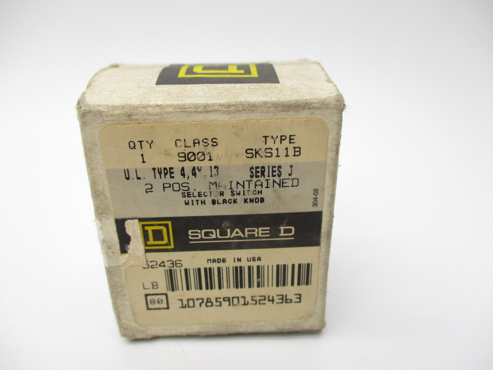 SQUARE D 9001SKS11B SER. J NSMP