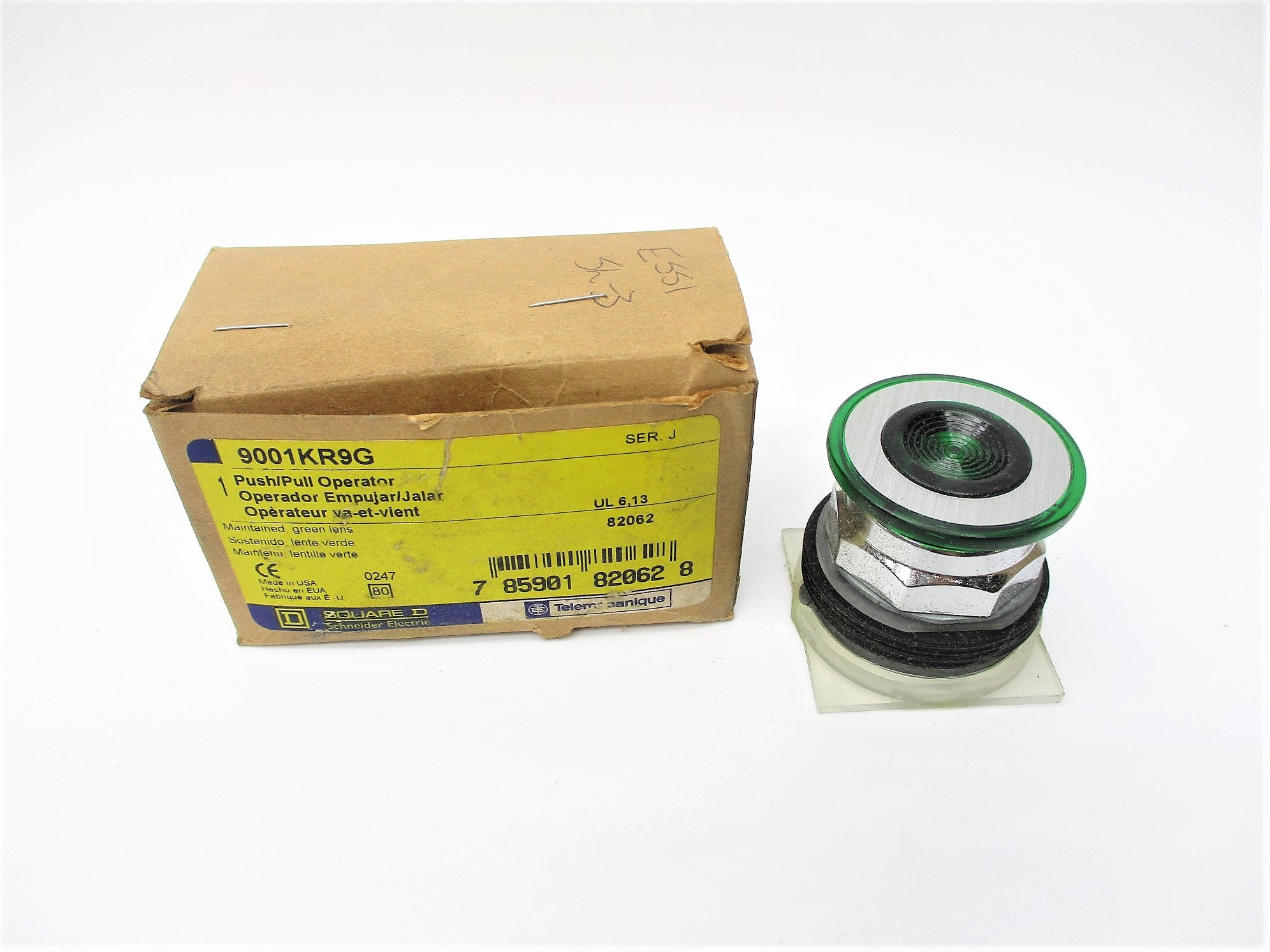 SQUARE D 9001KR9G SER. J NSMP