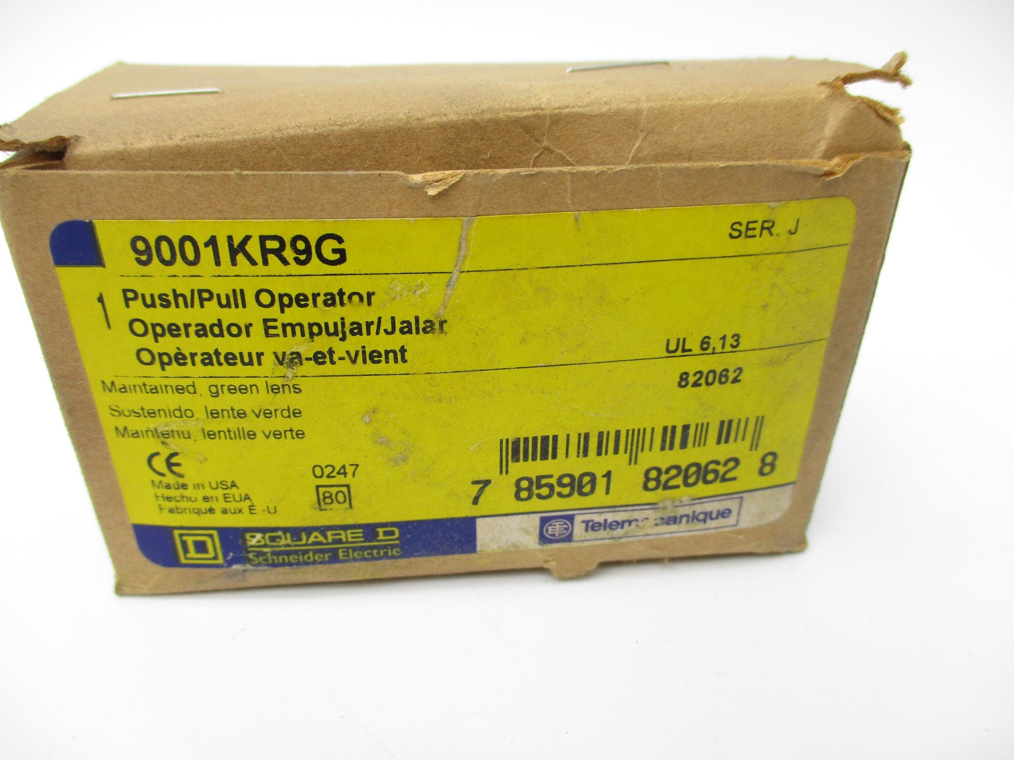 SQUARE D 9001KR9G SER. J NSMP