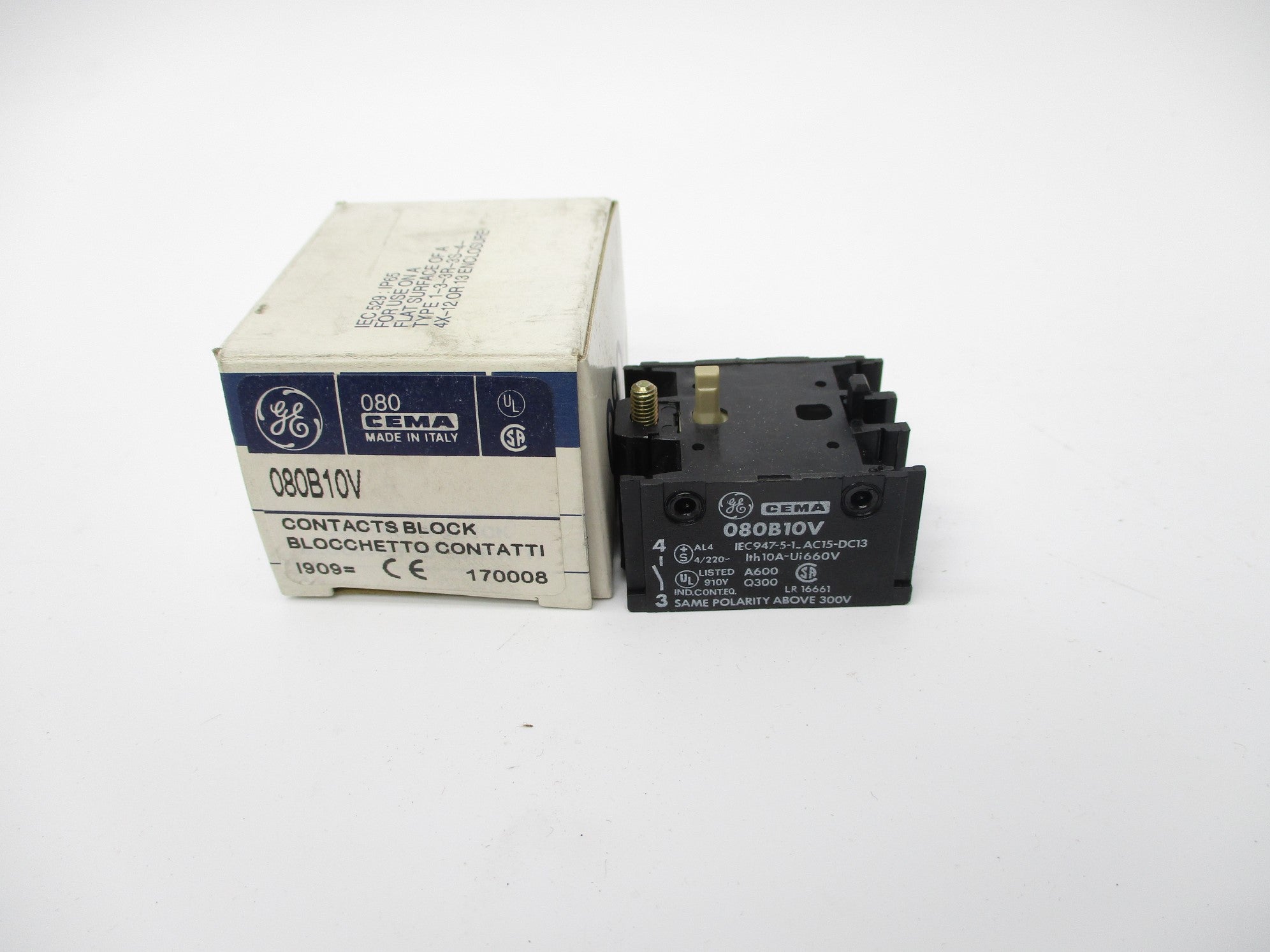 GENERAL ELECTRIC 080B10V 660V 10A NSMP