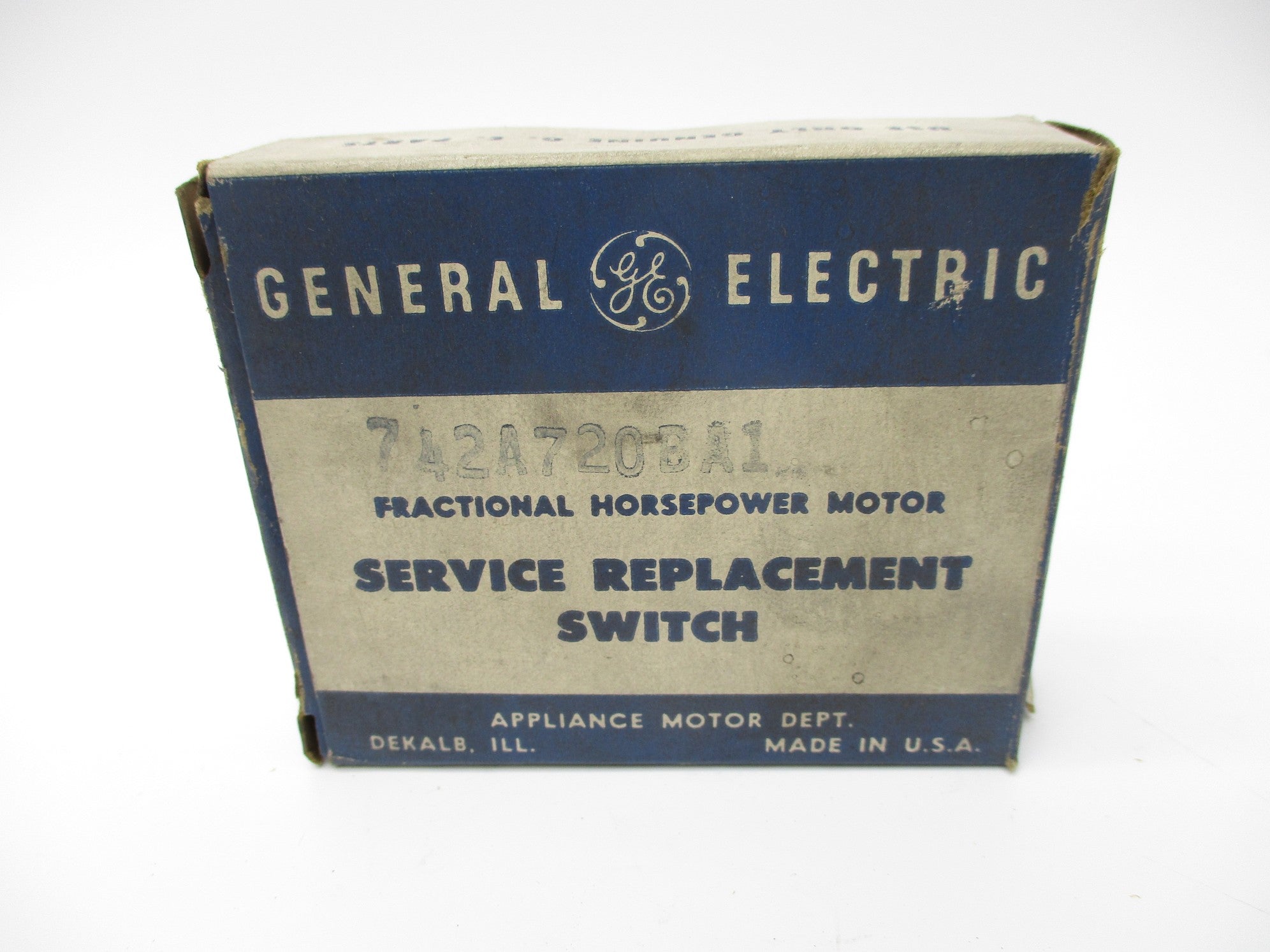 GENERAL ELECTRIC 742A720BA1 NSMP