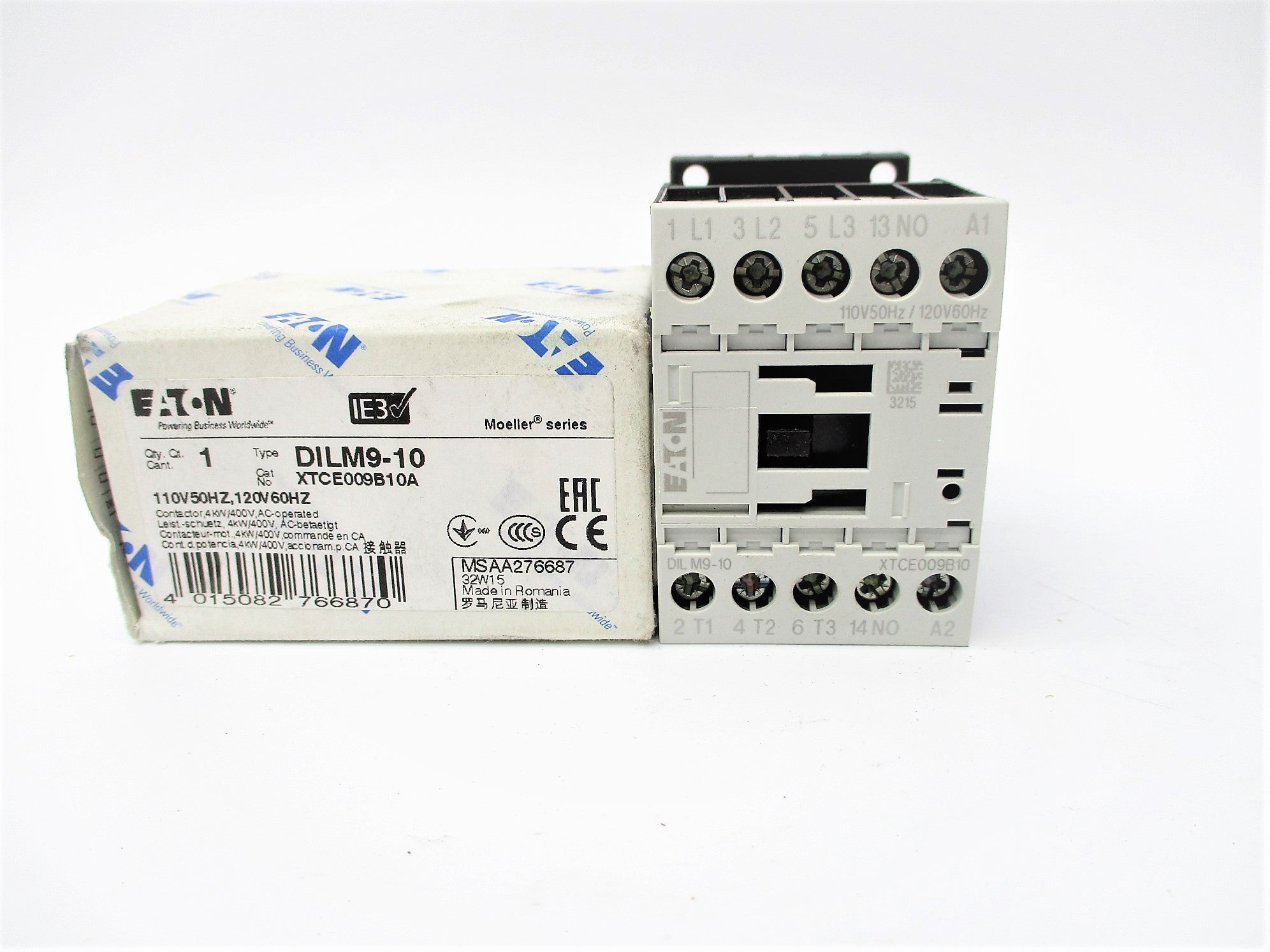 EATON DILM9-10 XTCE009B10A 110/120V NSMP