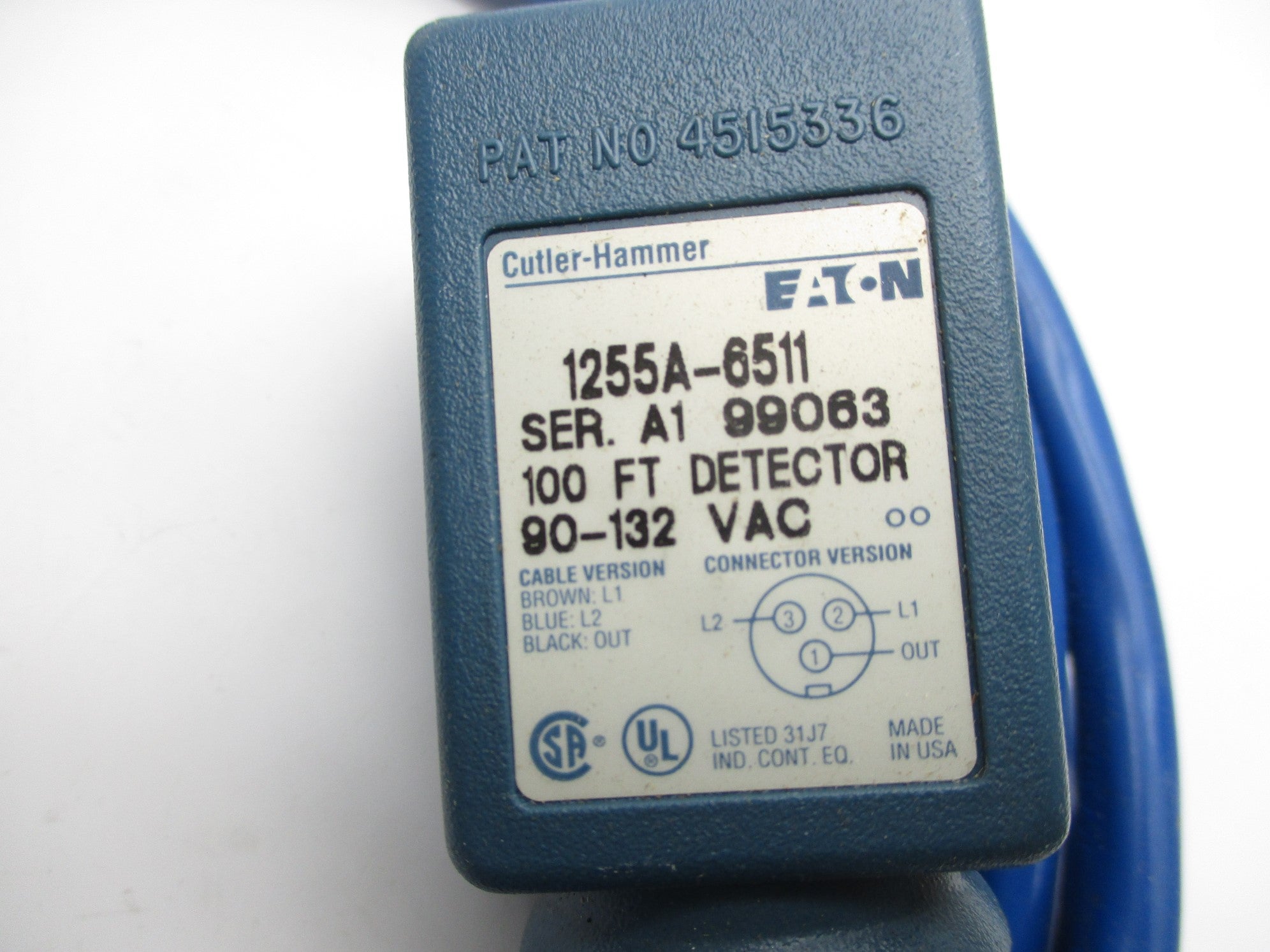CUTLER HAMMER 1255A-6511 SER. A1 NSNP