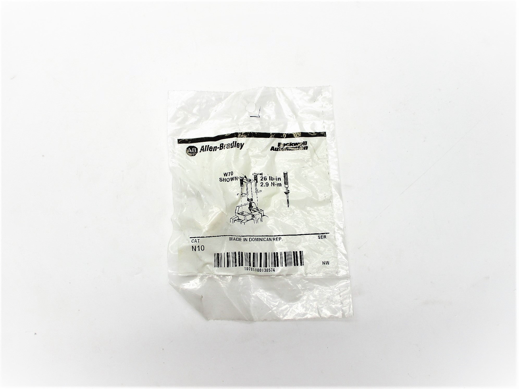 INDUSTRIAL SPARE PART N10 NSMP