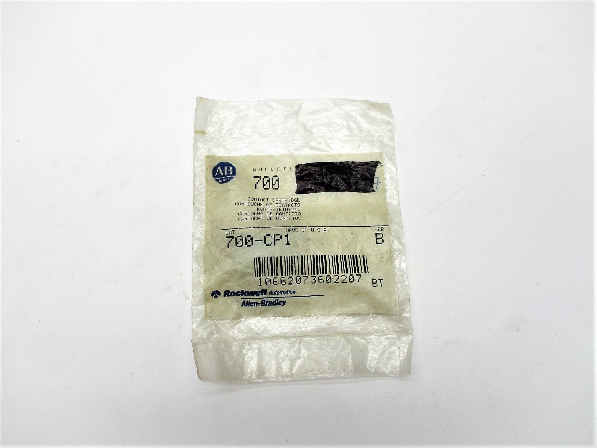 ALLEN BRADLEY 700-CP1 SER. B (BL/WH) NSMP