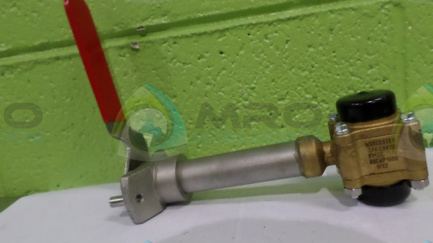 WORCESTER R8CWP1000 EXTENDED BONNET BALL VALVE *NEW NO BOX*