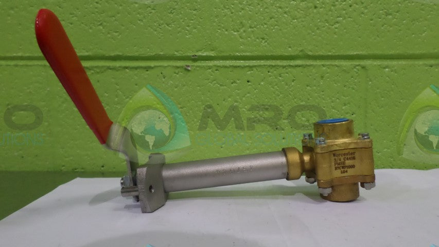 WORCESTOR R7CWP1000 EXTENDED BPNNET BALL VALVE *NEW NO BOX*