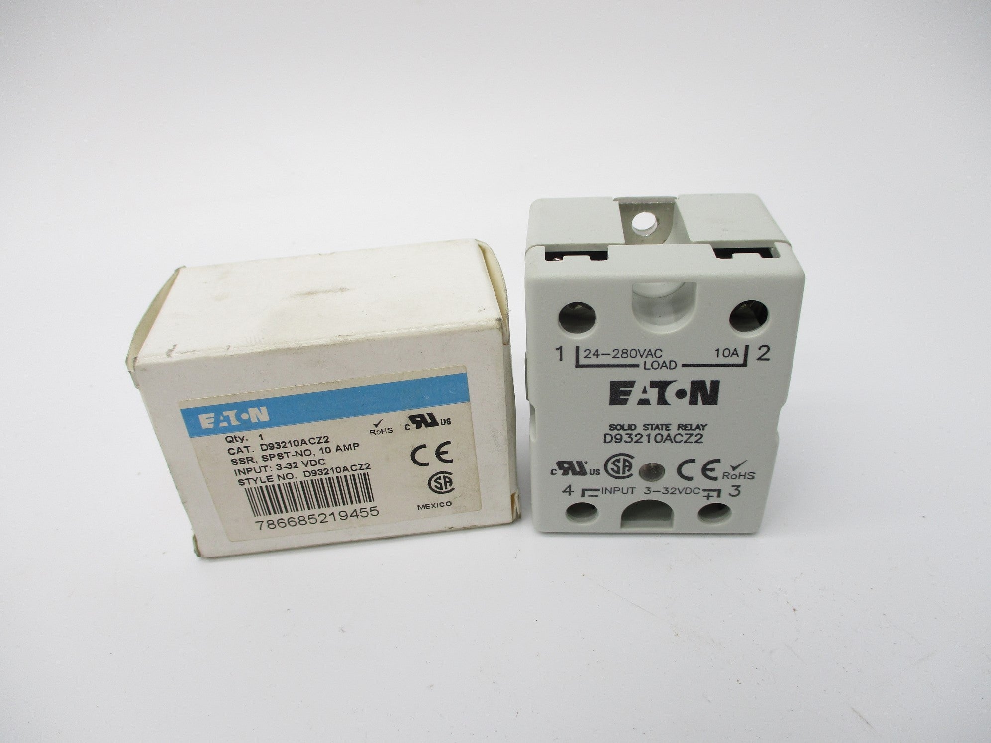 EATON D93210ACZ2 10A 3/32V NSMP