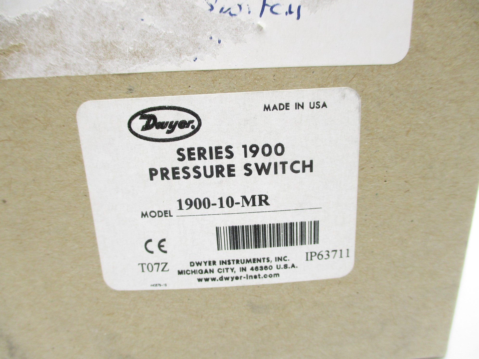 DWYER 1900-10-MR NSMP